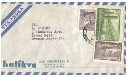 (100) Argentina To Australia Air Mail Cover - 1950´s - Briefe U. Dokumente