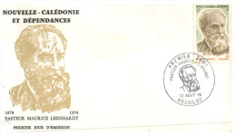 (110) New Caledonia FDC Cover - 1978 - Maurice Leenhardt - FDC
