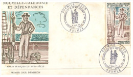 (110) New Caledonia FDC Cover - 1974 - French Sailors - FDC