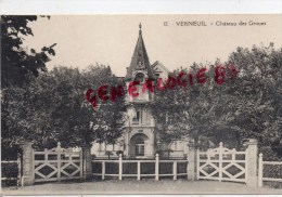 78 - VERNEUIL SUR SEINE - CHATEAU DES GROUES - Verneuil Sur Seine