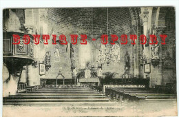 11  SAINT HILAIRE - VISUEL RARE De L'INTERIEUR De L´EGLISE Avec La CHAIRE VISIBLE - DOS SCANNE - Saint Hilaire