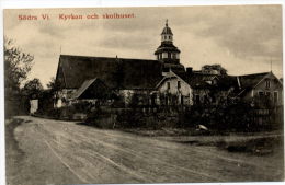 DB2116 - SÖDRA VI. - KYRKAN OCH SKOLHUSET - Suède