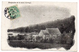 CP, 78, CERNAY, Perspective De La Mare, Dos Simple, Voyagé En 1904 - Cernay-la-Ville