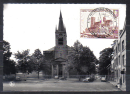 Belgia  Maxicard Mi 1940 Church Premonstrats Grimbergen , Cancellation Perowelz 1978 - 1971-1980