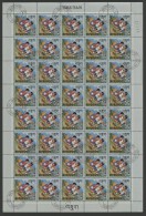 BHUTAN, SET BOY SCOUTS 1967 IN COMPLETE SHEETS, USED - Gebruikt