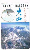 GIAPPONE  (JAPAN) - NTT (TAMURA)  -  CODE 110-011 MOUNT DAISEN: SKI    -  USED - RIF. 8571 - Montañas