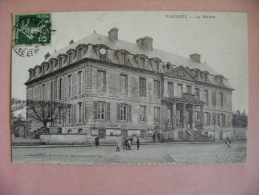 CP VIARMES   LA MAIRIE - ECRITE EN 1908 - Viarmes