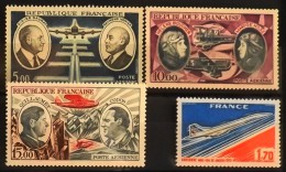 FRANCE 1971/76 - POSTE  AERIENNE Du N° 46 Au N° 49 - 4 Timbres NEUFS** Y&T : 20,00€ - 1960-.... Nuevos