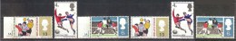 Great Britain  World Cup-66(soccer) 2 Sets Of 3 Stamps(one Set With Phosphorus)  MNH - Other & Unclassified