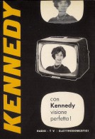 # KENNEDY TV TELEVISION ITALY 1950s Advert Pubblicità Publicitè Reklame Publicidad Radio TV Televisione - Television