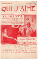 Qui J´aime, Jean Boyer, F. Hollaender, Valse Anglaise Du Film Tumultes, Anna Sten - Vocals