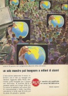 # RCA TV TELEVISION ITALY 1950s Advert Pubblicità Publicitè Reklame Publicidad Radio TV Televisione - Televisie