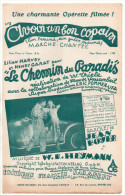 Avoir Un Bon Copain, Jean Boyer Heymann Lilian Harvey Henry Garat Du Film Le Chemin Du Paradis, Maurice Chevalier Au Dos - Chant Soliste