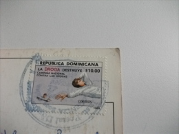 STORIA POSTALE  FRANCOBOLLI Republica Dominicana Boca Chica Foto Luigi Raffanini - Dominique