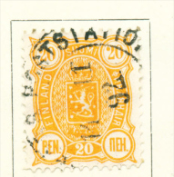 FINLAND  -  1889  Lion  20p  Used As Scan - Gebruikt