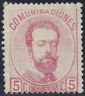 ESPAÑA 1872 - Edifil #118 - MNH * - Unused Stamps