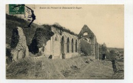 CP , 27 , BEAUMONT-le-ROGER , Ruines Du Prieuré - Beaumont-le-Roger