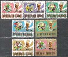 Burundi 1974 Sport, CM Football, Soccer A.3 - Oblitérés