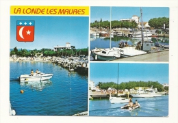 Cp, 83,La Londe-les-Maures, Multi-Vues, Voyagée 1989 - La Londe Les Maures