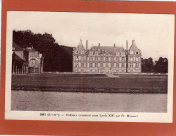 76   Cany-Barville   Le Chateau De Cany Barville Construit Sous Louis XIII Par Fr.Mansart  CPA  Année 1941 - Cany Barville