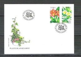 Romania 2000 - Flowers - FDC RO.005 - Nuevos