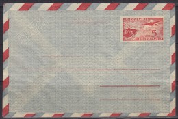 4966. Yugoslavia, 1951, Postal Stationery, Airmail - Luftpost