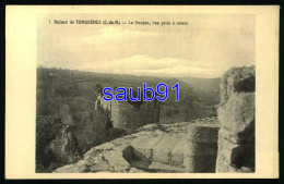 Ruines De Tonquedec - Le Donjon Vue Prise à Revers -    Réf: 31624 - Tonquédec