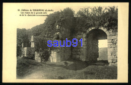 Tonquedec - Les Ruines De La Grande Salle Et De La Cheminée Monumentale -    Réf: 31623 - Tonquédec