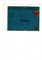 VENEZIA GIULIA  1919 - Lettera Da Trieste Per Torino (censura Postale) - Dalmatie