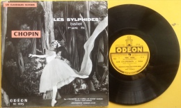 Disque Vinyle 33 1/2 Tours - Chopin - Les Sylphides - Ballet - FOC 1005 - Odeon - Formats Spéciaux