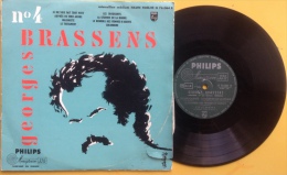 Disque Vinyle 33 1/2 Tours - Georges Brassens No4 - 76.064 R - Philips - Spezialformate