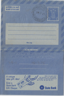 India 1970´s  State Bank Inland Letter Card  # # # 83127  Inde Indien - Inland Letter Cards