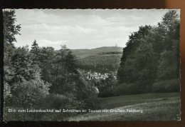 CPSM Allemagne TAUNUS Blick Leistenbachtal Auf Schmitten Im Taunus Mit Grossem Feldberg - Taunus