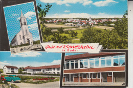 6965 AHORN - BEROLZHEIM, Mehrbildkarte, Handcoloriert - Tauberbischofsheim