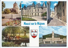 Lin@ CP MULTIVUES MAUZE SUR LE MIGNON, DEUX SEVRES 79 - Mauze Sur Le Mignon