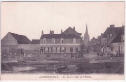 HONDSCHOOTE -  Le Quai Et Rue De L'ouest - Ed. Léon Marchand - Hondshoote