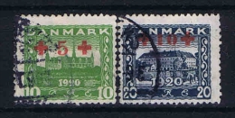 Denmark: 1921 Mi. 116 - 117,  Used - Usati