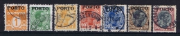 Denmark: 1921 Postage Due  Mi Nr 1 - 7  Used - Impuestos