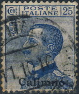 Égée Calino 1912. ~ YT 6 - TP Italie Surchargé - Ägäis (Calino)