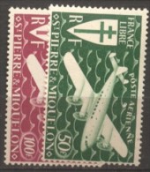 Saint Pierre Et Miquelon SPM  PA  N° 9 & 10 Neuf X Luxe  Cote Y&T 5,40  €uro  Au Quart De Cote - Unused Stamps