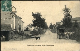 CHALINDREY Avenue De La République (boucherie, Attelage) - Chalindrey