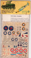 INSEGNE  PER  AEREI  E  CARRI  ARMATI , Westland  Lysander  ,  Badges And Markings - Airplanes & Helicopters