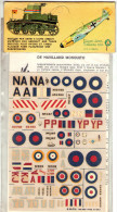 INSEGNE  PER  AEREI  E  CARRI  ARMATI , De Havilland  Mosquito   ,  Badges And Markings - Flugzeuge & Hubschrauber