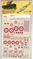 INSEGNE  PER  AEREI  E  CARRI  ARMATI ,  Potez  63   ,  Badges And Markings - Luchtvaart