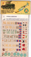 INSEGNE  PER  AEREI  E  CARRI  ARMATI ,  Hawker  Hurricane  ,  Badges And Markings - Aerei E Elicotteri