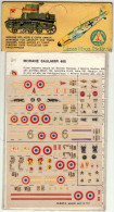 INSEGNE  PER  AEREI  E  CARRI  ARMATI , Morane  Saulnier  406  ,  Badges And Markings - Aerei E Elicotteri