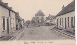 CHEROY,  Rue De Paris , Circulée - Cheroy