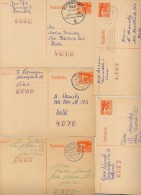 DDR P86 I  5 Postkarten Brotterode Sonneberg Gera Hersmdorf 1986-87 Kat. 25,00 € - Cartoline - Usati