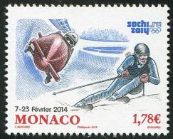 MONACO - 2014 - J.O. Hiver, Sochi 2014   - 1v Neufs // Mnh - Ongebruikt