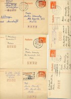 DDR P86I 5 Postkarten Dresden Meißen Görlitz Karl-Marx-Stadt Thalheim Kat.25,00€ - Cartoline - Usati